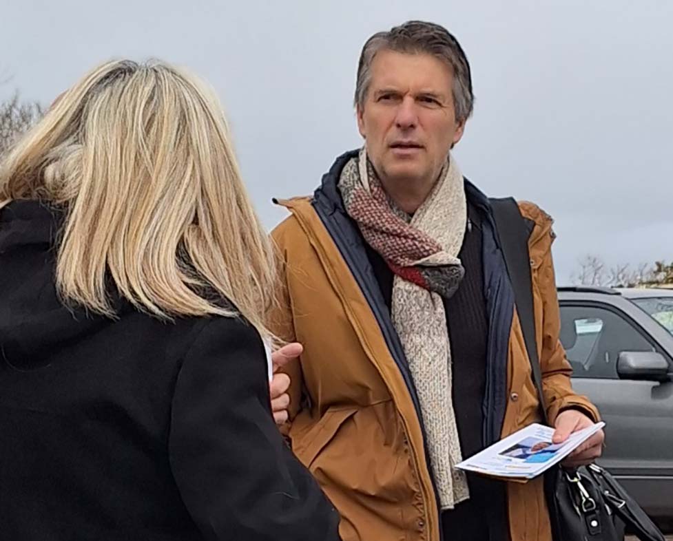 actu_marche_web Philippe Duran à la rencontre des Leucatois sur les marchés