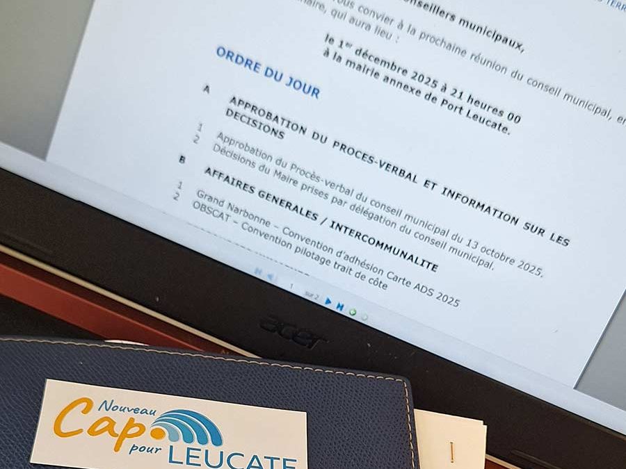 Conseil Municipal de Leucate : à quand les débats et le respect ?